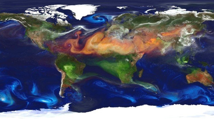 Video hipnótico revela la propagación de las ondas invisibles a través de la atmósfera