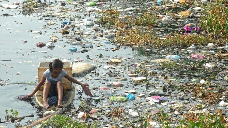 Dramáticas fotos de la terrible destrucción humana del planeta