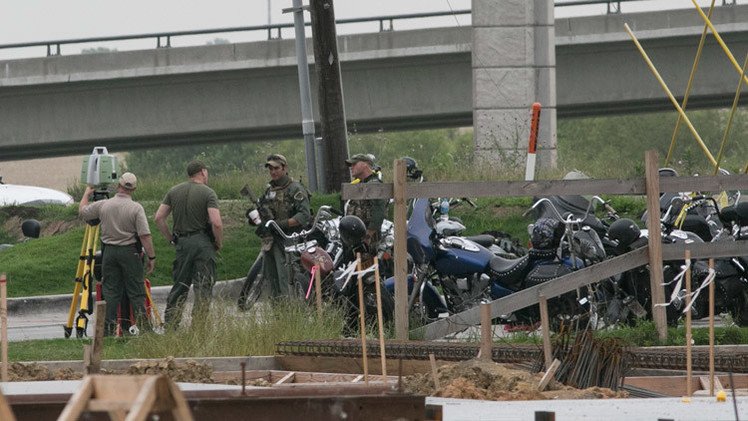 La Policía de Texas espera ataques con explosivos por parte de bandas de moteros