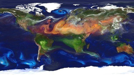 Video hipnótico revela la propagación de las ondas invisibles a través de la atmósfera