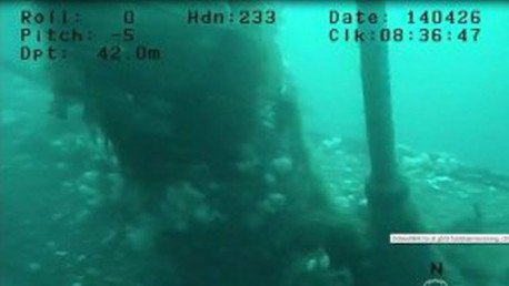 Buzos hallan un submarino portaminas alemán en el mar del Norte