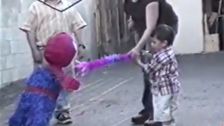 Empatía infantil: mi amiga la piñata Spiderman
