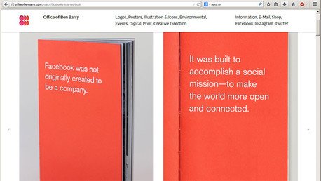 El manual secreto que Facebook entrega a sus empleados sale a la luz