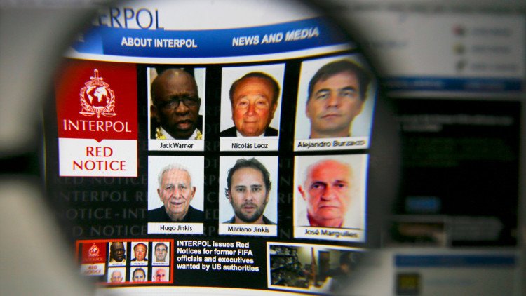 Interpol suspende su contrato de 20 millones de euros con la FIFA 