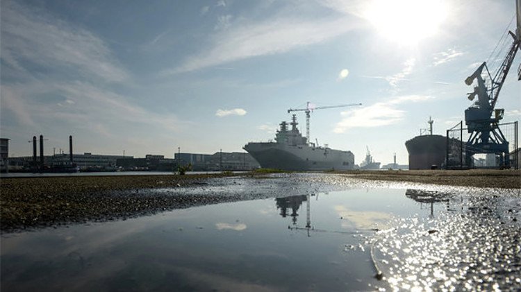 Rusia inicia la fabricación de sus propios portahelicópteros al estilo Mistral