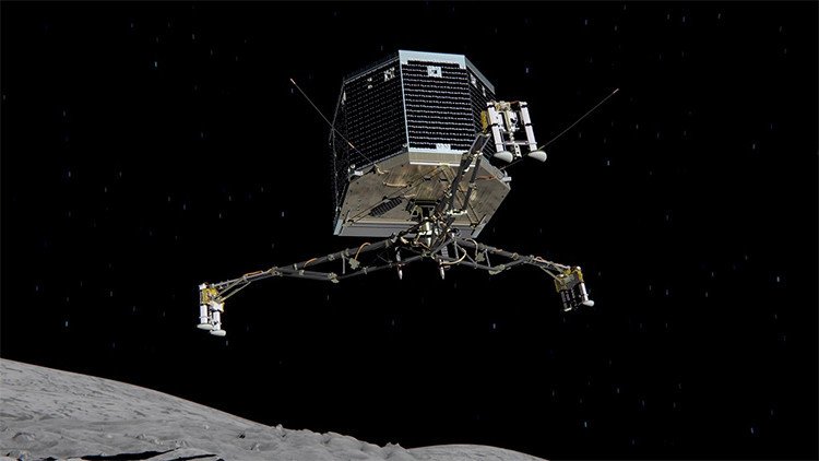 ¿Qué hizo despertar de su letargo al módulo espacial Philae?