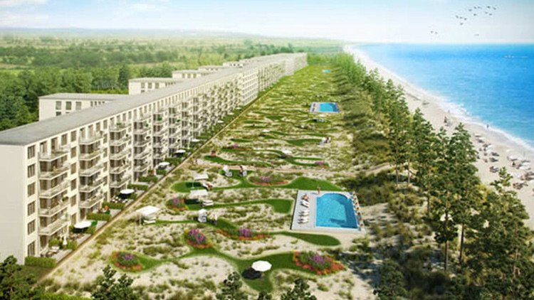 Convierten el balneario preferido de los nazis en apartamentos de lujo (VIDEO, FOTOS)