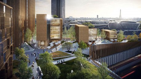 Fotos: En París proyectan el rascacielos de madera más alto del mundo