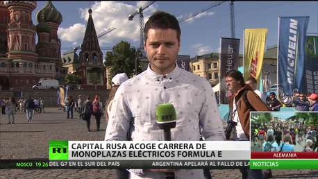 Moscú es escenario por primera vez de la "Formula E"