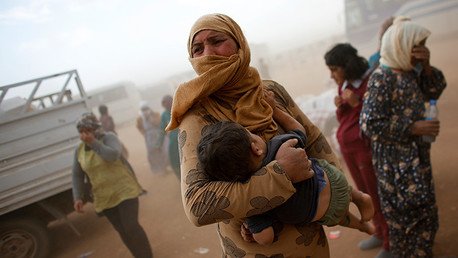 Ultimátum de un miembro del EI a una viuda siria: "O te casas conmigo o serás mi esclava"