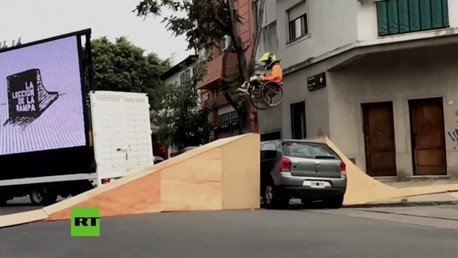 Normas de tránsito incumplidas: una original campaña se vuelve viral en Buenos Aires