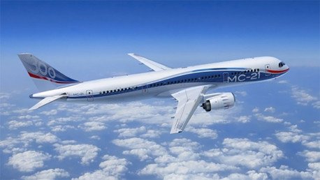 Avión ruso MS-21 en la mira de Europa y el mundo entero
