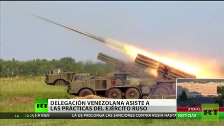 Delegación venezolana asiste a las prácticas del Ejército ruso en Siberia