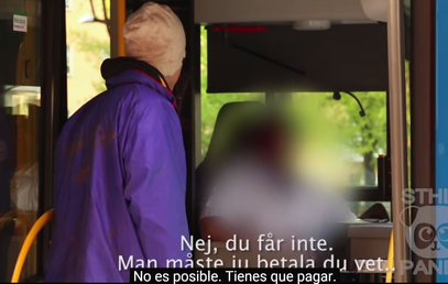 Discriminación a la sueca: ¿A quién le permiten viajar gratis en autobús a un rico o a un pobre?