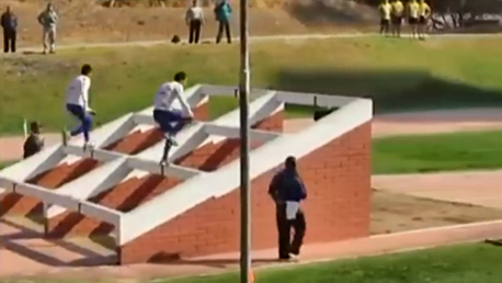 Este impresionante circuito de obstáculos le dejará con la boca abierta