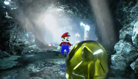 ¿Cómo sería un juego de Súper Mario con gráficos modernos?