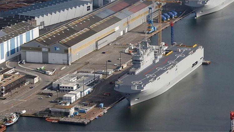 Rusia llega a un acuerdo sobre la multa que Francia pagará por no suministrar los Mistral