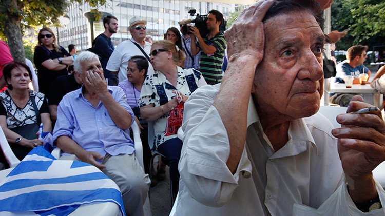 Asociación bancaria de Grecia: "La reserva de liquidez se agotará el lunes por la mañana"