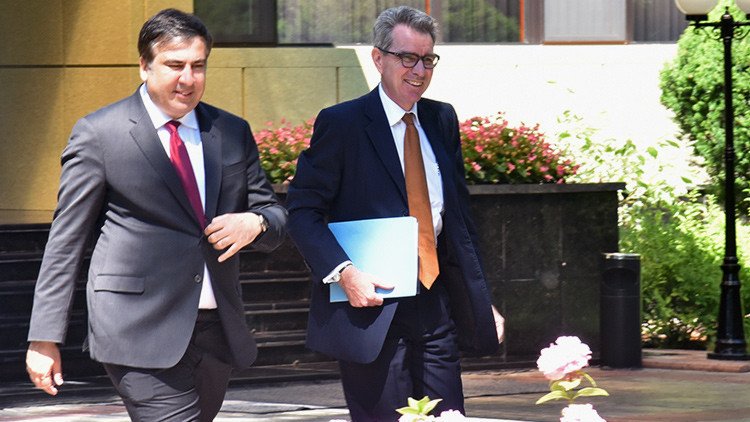 EE.UU. financiará al equipo del gobernador de Odesa