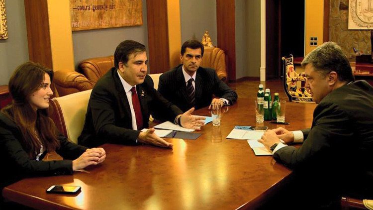 Saakashvili elige a activista de Maidán de 25 años para gobernar en Odesa