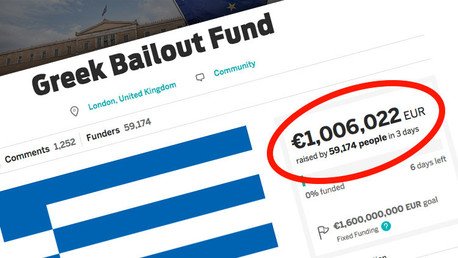 El poder de Internet: usuarios donan más de un millón de euros a Grecia en solo tres días