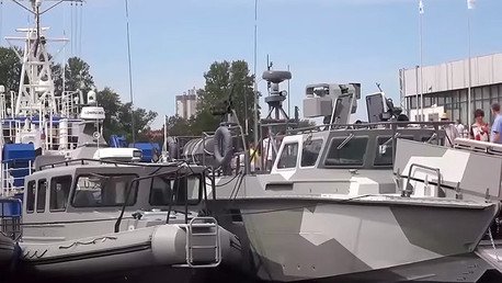 Video: Kaláshnikov presenta sus nuevas lanchas equipadas con drones