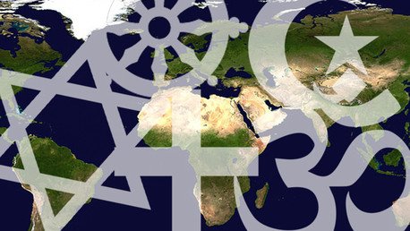 Un mapa muestra la expansión de las grandes religiones por el mundo 