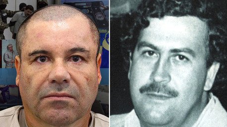 "Los ven como Robin Hood": 'El Chapo' y Pablo Escobar, dos épocas y un mismo 'modus operandi'