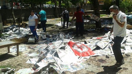 Explosión en Turquía deja decenas de víctimas