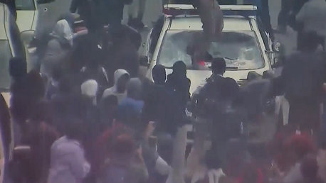 Publican grabación inédita del inicio de los disturbios en Baltimore