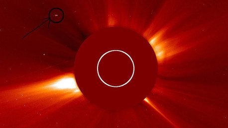 Ufólogos: Una nave extraterrestre del tamaño de Idaho aparece en fotografías recientes de la NASA
