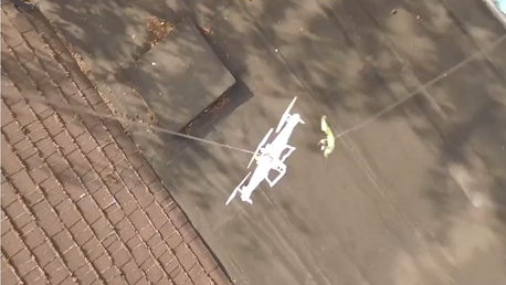 El equipo A versión dron: rescatando a otro dron