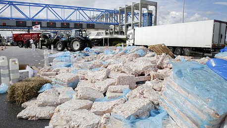 Francia contabiliza los daños que causa al sector lácteo, cárnico y agrícola el embargo ruso