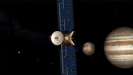 Europa pone rumbo a las lunas de Júpiter