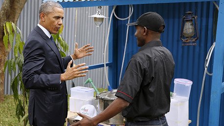 Bienvenido a la tierra de los ancestros: Kenia recibe a Obama con caricaturas