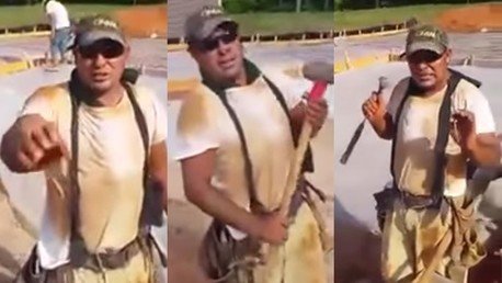 "Mira cómo robamos, h...": Obrero mexicano responde a los insultos de Trump