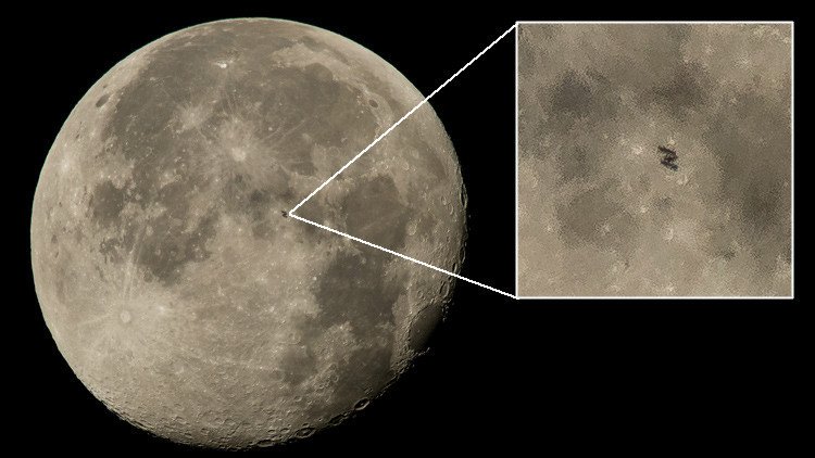 ¿Qué oculta la NASA en esta foto de la Luna?
