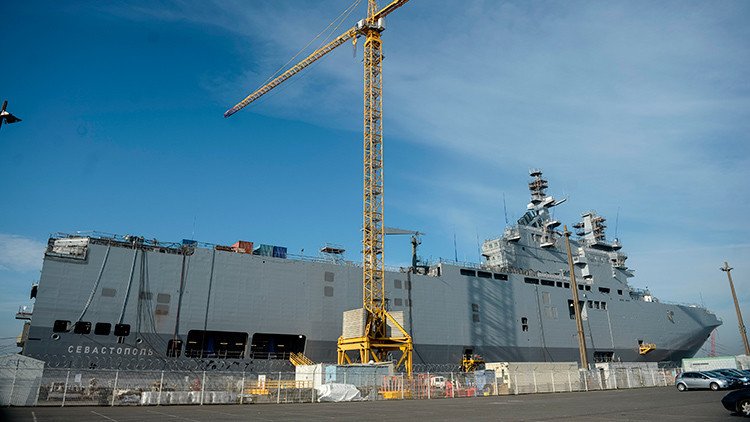Francia pagará a Rusia menos de 1.000 millones de euros por los Mistral