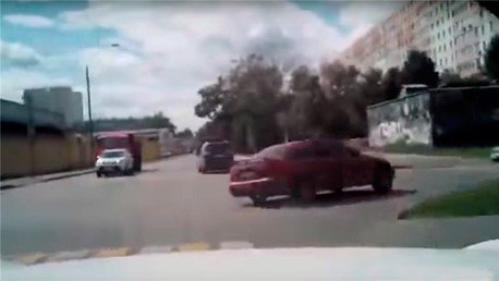 ¿GTA Moscú? Una persecución de película en las calles moscovitas