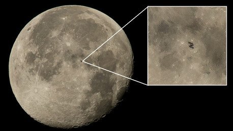 ¿Qué oculta la NASA en esta foto de la Luna?