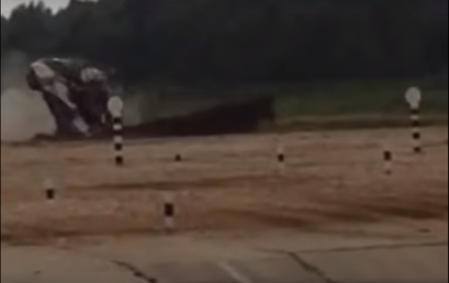 Impresionante voltereta de un tanque ruso realizada por una tripulación kuwaití