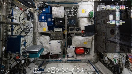 ¡Bienvenidos! Impactante viaje virtual por las entrañas de la Estación Espacial Internacional