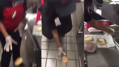 Buen provecho: en un restaurante de comida rápida así tratan a los clientes