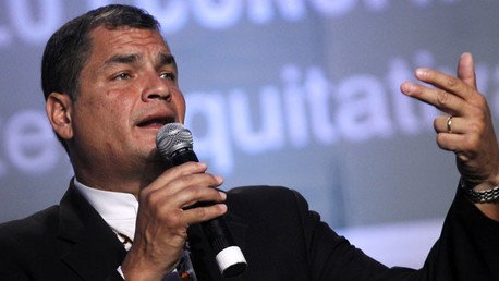 Rafael Correa: "Gobiernos latinoamericanos de izquierda hacen frente a una nueva Guerra Fría"