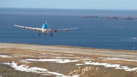 Aterrizaje 'imposible' en Argentina (escucha los comentarios de la torre de control)