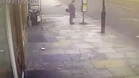 Los 17 segundos que separaron a este hombre de una inminente tragedia