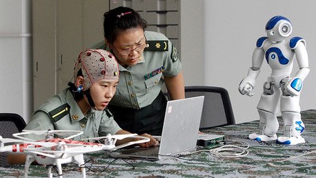 China desarrolla una tecnología para controlar robots con la mente