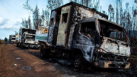 Chile: Camioneros viajarán en caravana hacia la sede presidencial como protesta