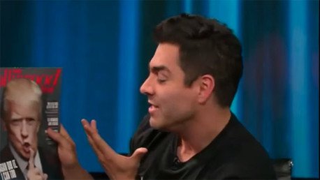 Un comediante mexicano rompe una foto de Trump en pleno programa de televisión
