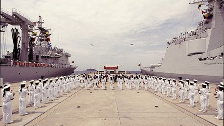 China realiza un simulacro de combate a gran escala en zonas en disputa